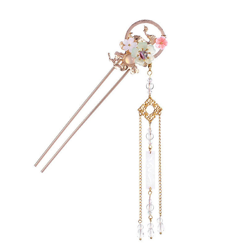 MKEB Trâm cài tóc tua rua phong cách Trung Hoa cho nữ