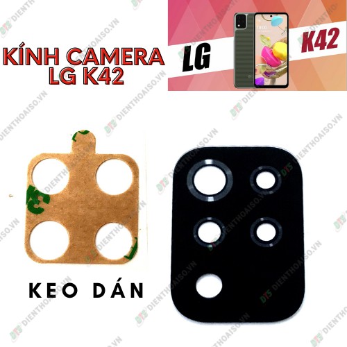 Kính camera lg k42 /k62 plus và keo dán