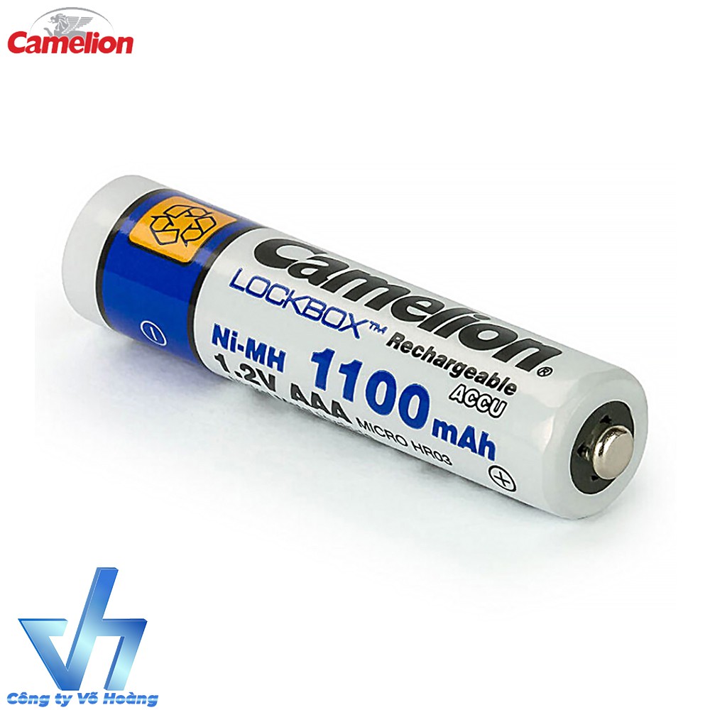 Bộ 4 pin sạc Camelion 1100mAh AAA (tem Hợp Lực)