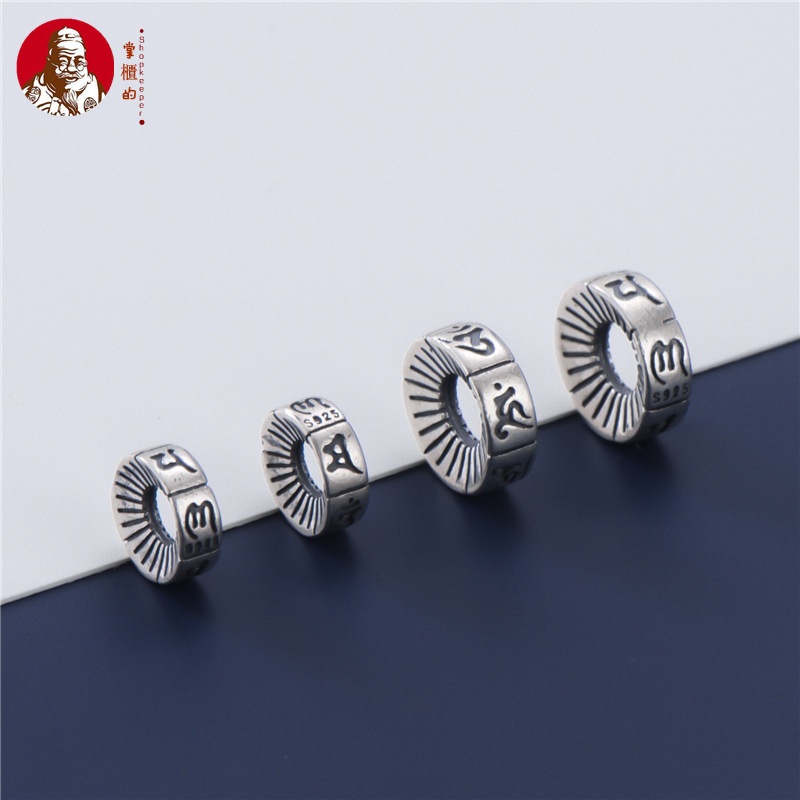 Hạt Bạc S925 Thái Lan Sáu Cánh Làm Vòng Tay Handmade DIY