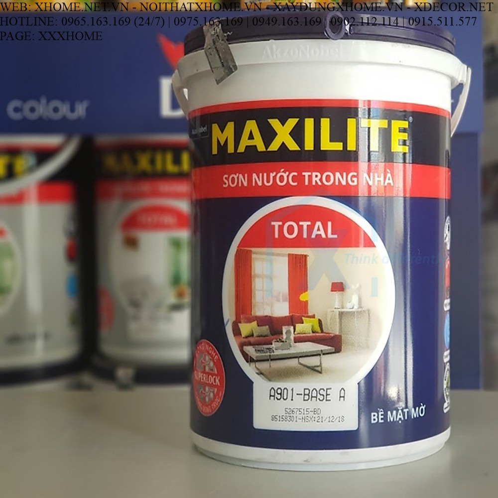 X HOME - Sơn DULUX - MAXILITE Sơn Nước Trong Nhà Maxilite Total💥NHẬN HÀNG TẠI NHÀ MÁY💥Giao hàng Toàn quốc - Ckhấu cao