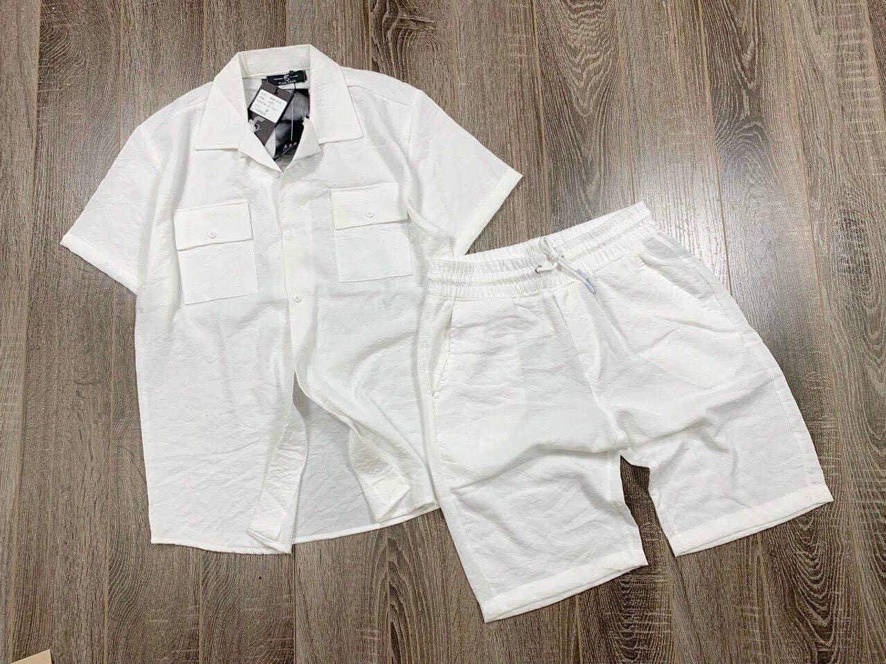 Bộ Đũi Nam Thời Trang Hè Cao Cấp Cổ Bẻ Có Túi Chất Liệu Đũi Siêu Nhẹ Siêu Mát - BN0283 | BigBuy360 - bigbuy360.vn