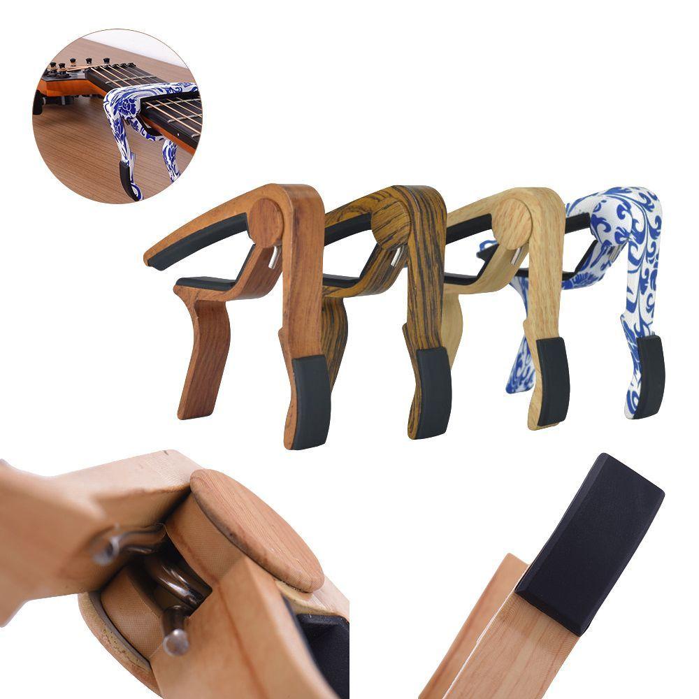 CHOOKEY Kẹp Capo ĐiềU ChỉNh ĐàN Guitar Cổ ĐiểN