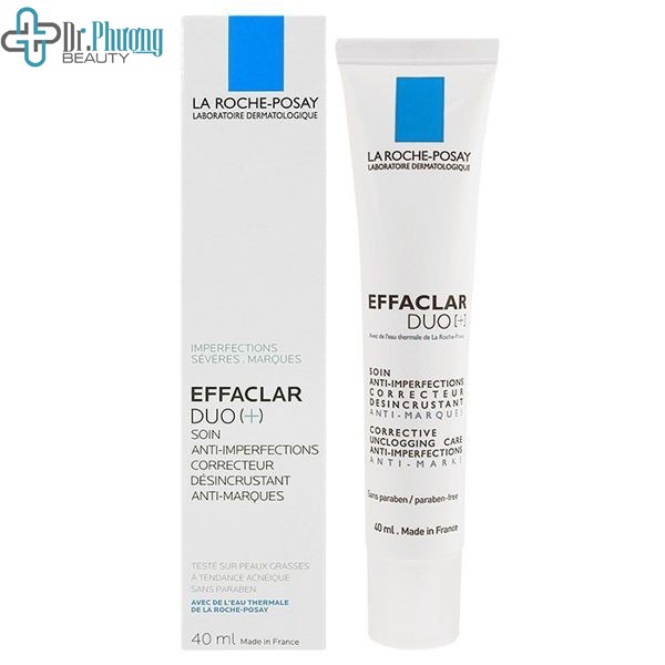 [ Cao cấp ] Kem Dưỡng Giảm Mụn Effaclar Duo+ LarochePosay [ Chất lượng ]