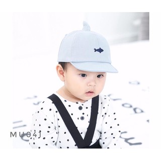 Mũ lưỡi trai cá mập cho bé MU041