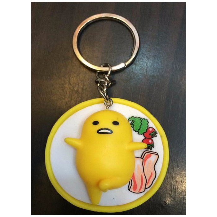 Móc khóa trứng lười biếng gudetama