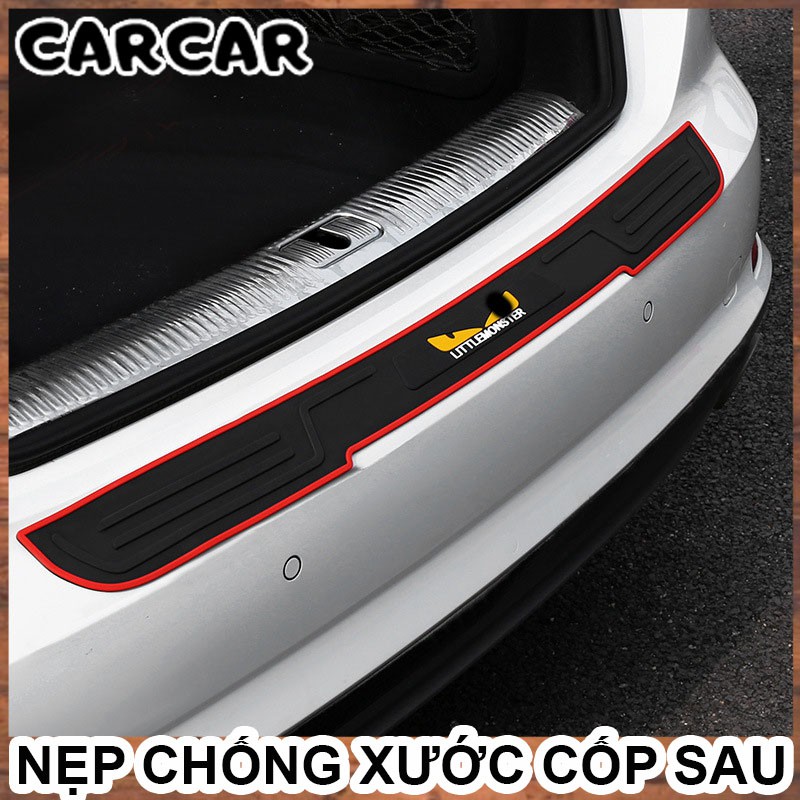 Nẹp chống xước cốp sau ô tô bằng cao su thời trang