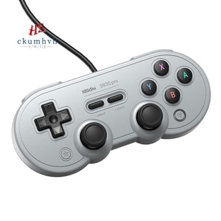 Tay cầm chơi game có dây 8BitDo cho Nintend Switch Windows Raspberry Pi G Classic SN30 Pro