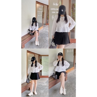 MARY Babydoll Top (ảnh thật/sẵn)