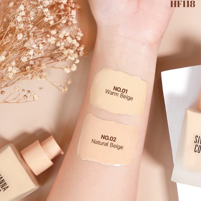 Kem nền chống nước Sivanna Silky Matte Coverage Foundation HF118 Thái Lan 30ml