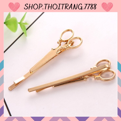 Kẹp Tóc Hàn Quốc Hình Kéo