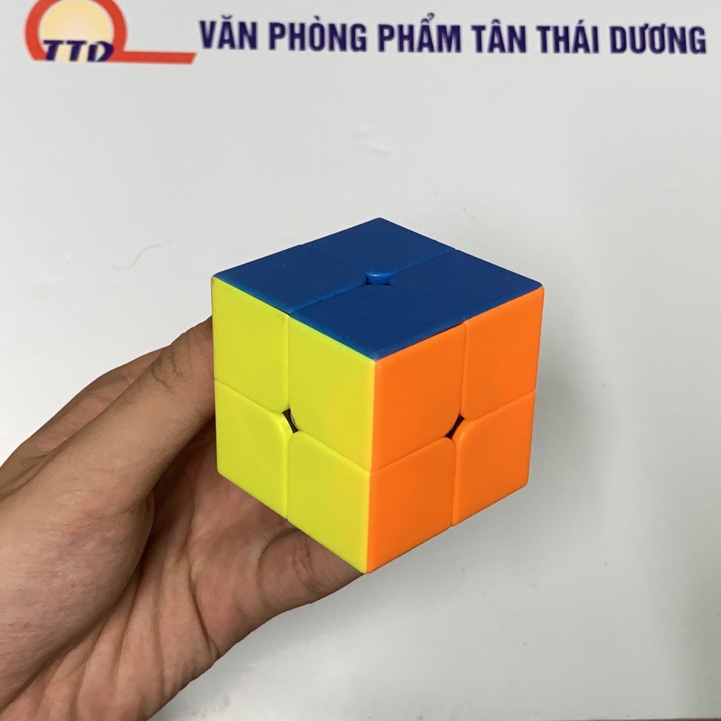 Rubik 2x2 - Rubik 2 Tầng có lớp sơn nhám - 5x5 cm Loại Đẹp