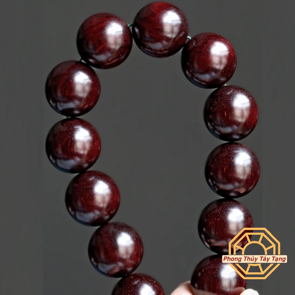 Vòng tay phong thủy, Vòng Gỗ Trắc mang lại Bình an May mắn - [TẶNG TÚI GẤM] - Phong Thủy Tây Tạng