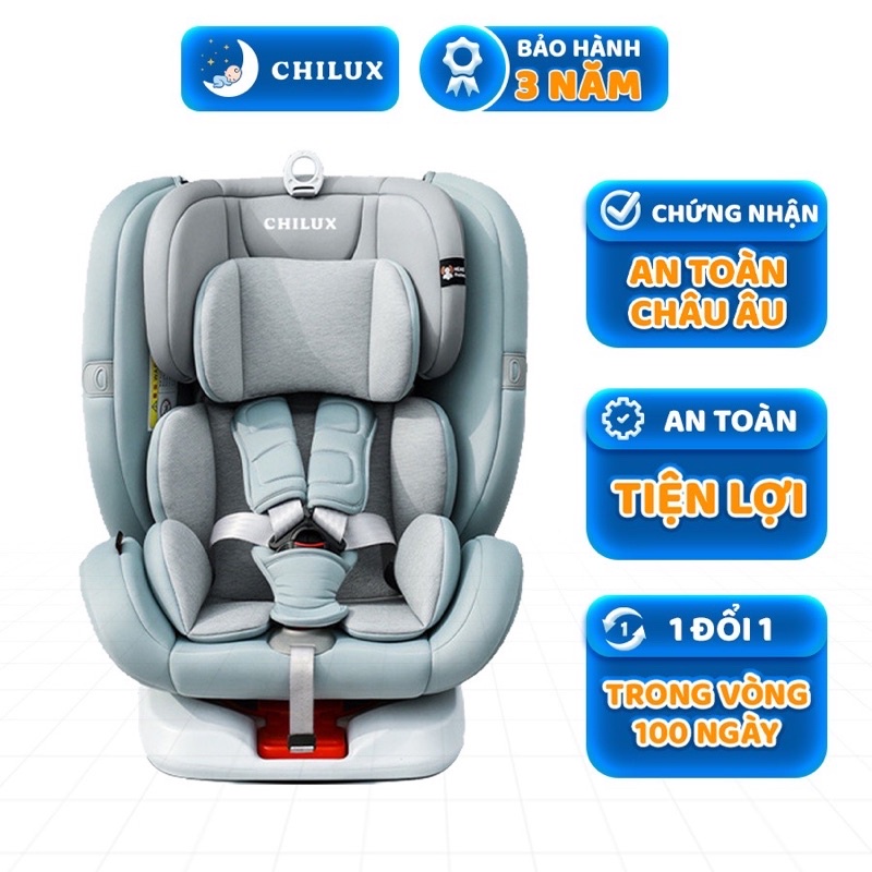 Ghế ngồi ô tô CHILUX, Ghế ô tô cho bé CHILUX Roy 360 An toàn cùng bé đồng hành trên mọi nẻo đường