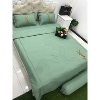 Bộ chăn ga gối trần bông cao cấp