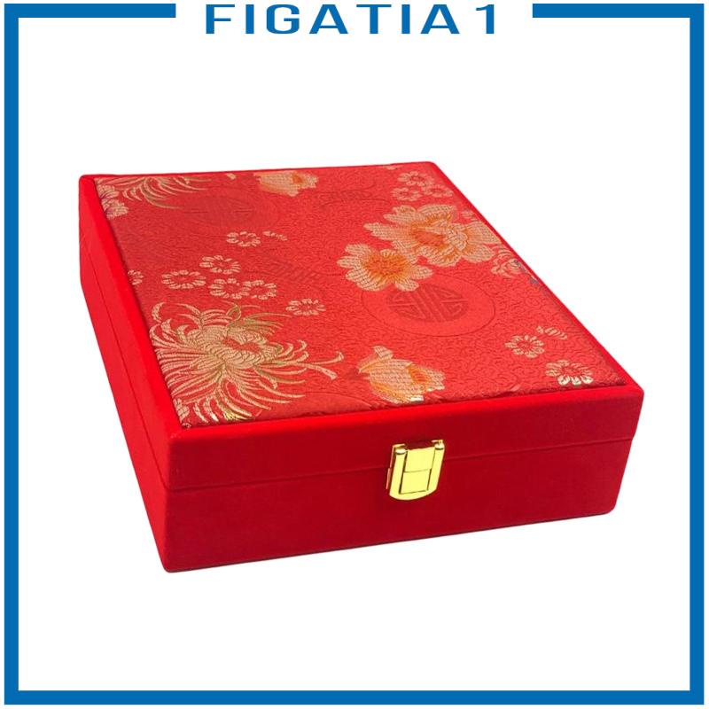 Hộp Đựng Trang Sức Màu Đỏ Siêu Bền figatia1