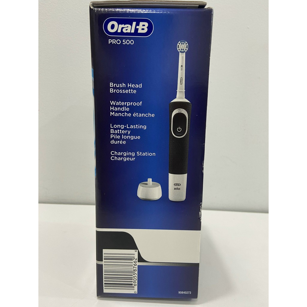 Bàn chải đánh răng điện Oral B pro 500 (Hàng nội địa Mỹ)