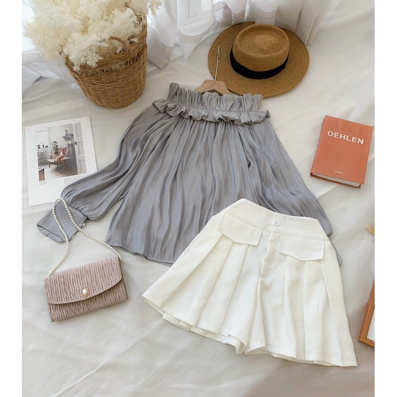 SET ÁO BẸT VAI CHÂN VÁY