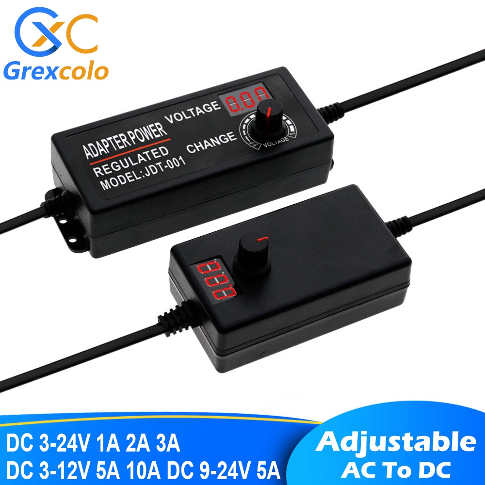 Bộ Chuyển Đổi Điện Áp Ac 100-240V Sang DC 3-24V DC9-24V DC3-12V 1A 2A 3A 5A 10A