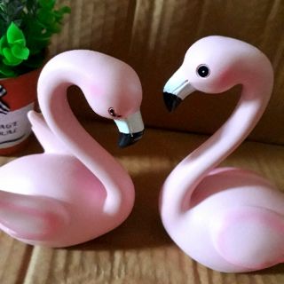 Tượng đôi hồng hạc bày trang trí