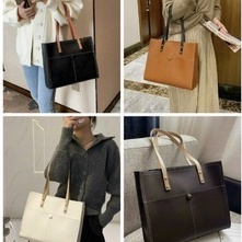 Túi tote da ,túi xách nữ đeo chéo thời trang đựng vừa A4 DT003