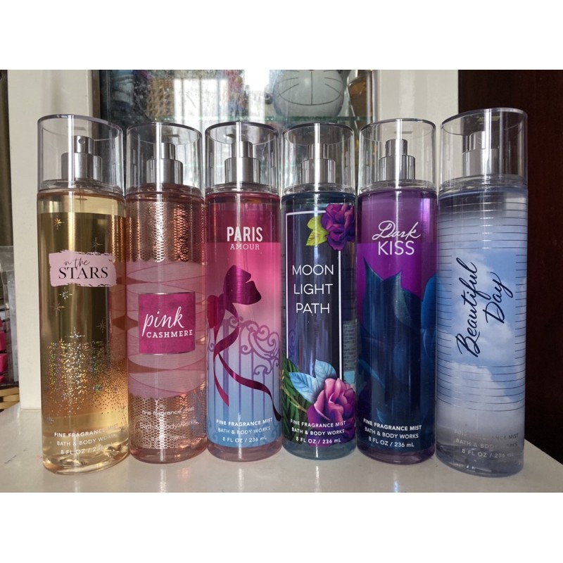 [NHIỀU MÙI] BILL US - Nước xịt toàn thân Body mist Bath and body works Fullsize các loại Link 2