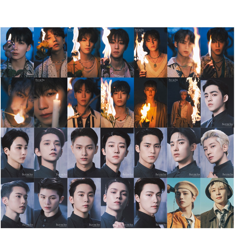 Seventeen Album FACE THE SUN Photocard DARLING Attacca Lomo Card Postcard
