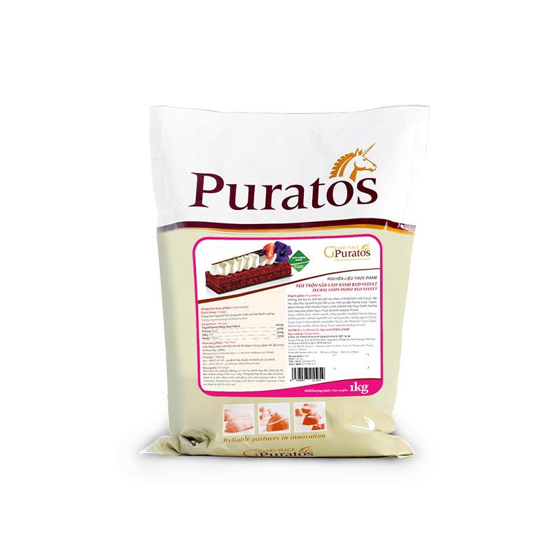 Bột Red Velvet Puratos 1kg