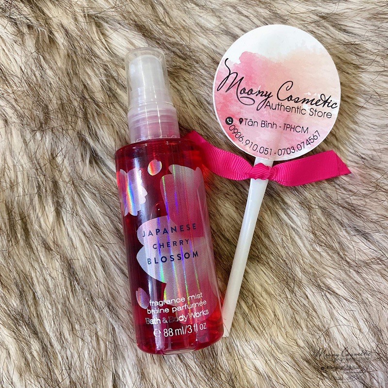 xịt thơm toàn thân 88ml đủ mùi warm vanilla sugar/ japaness cherry blossom / beautiful day/ gingham/ in the star/... | BigBuy360 - bigbuy360.vn