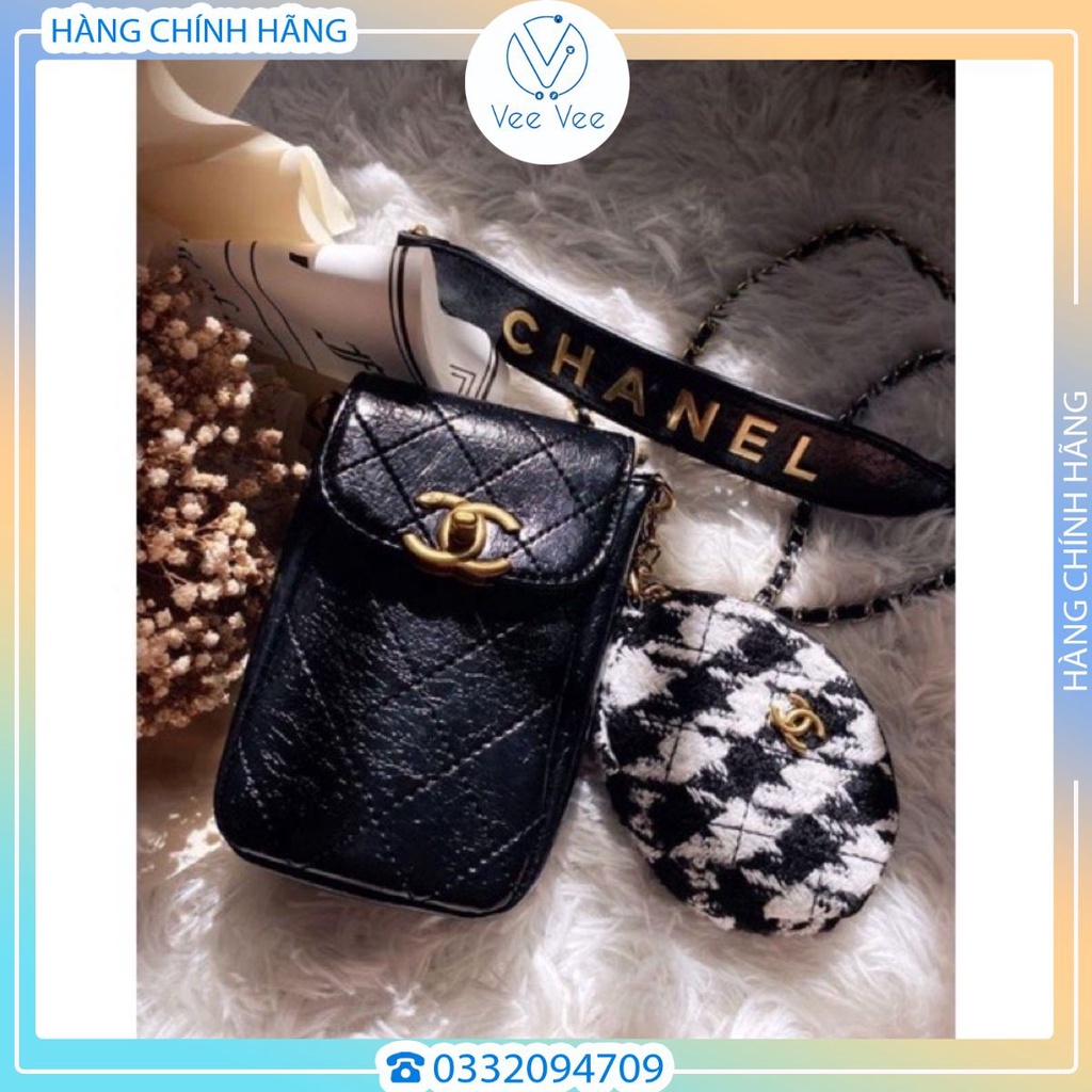 TÚI GIFT CHA.NEL PHONE BAG BEAUTY - FREESHIP FULLBOX - HÀNG CÓ SẴN