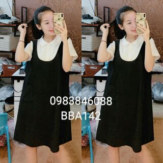 Đầm bầu xinh BAE142 Váy bầu công sở kết hợp sau sinh