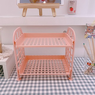 Kệ đựng đồ 2 tầng tháo lắp dễ dàng