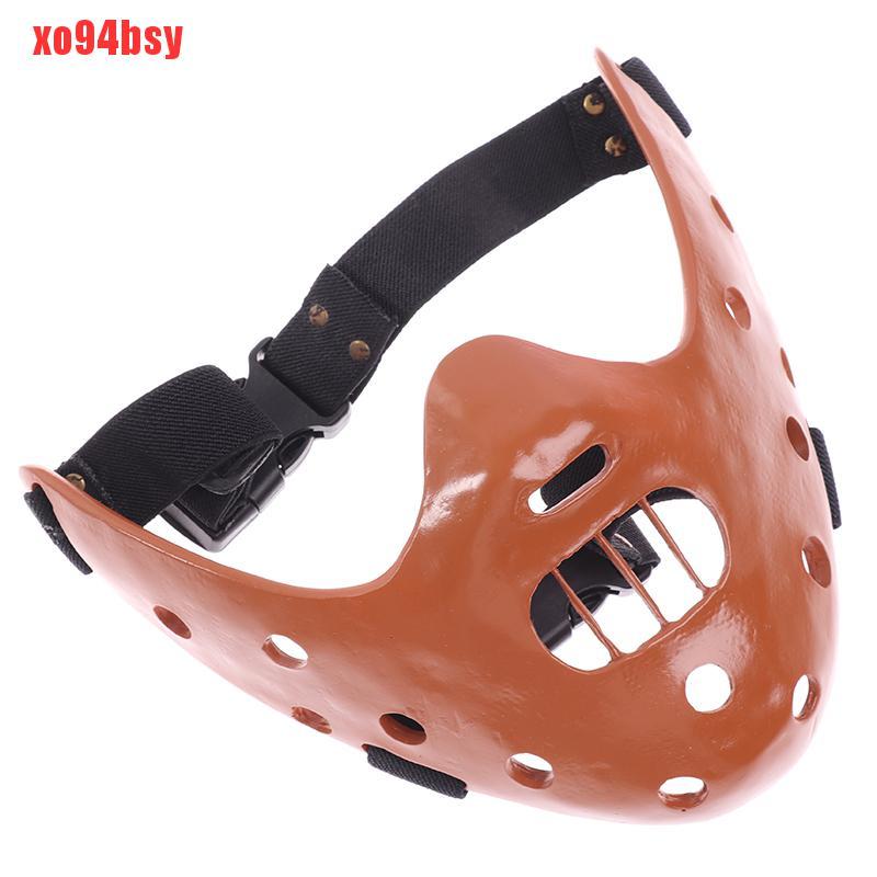 [xo94bsy]Silence of the Lambs Hannibal Lecter Cosplay Mask Fancy Halloween Party Props