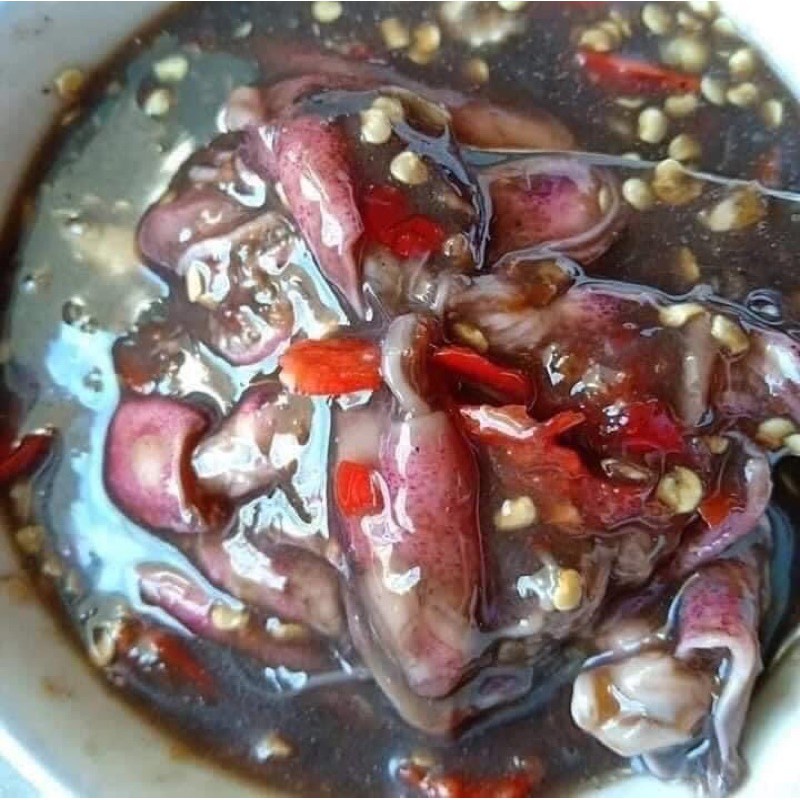 Mắm mực Bình Định - Đặc sản Bình Định (Có con mực)