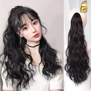 Tóc giả buộc xoăn sóng xù mì dài_tg8 - love hairs