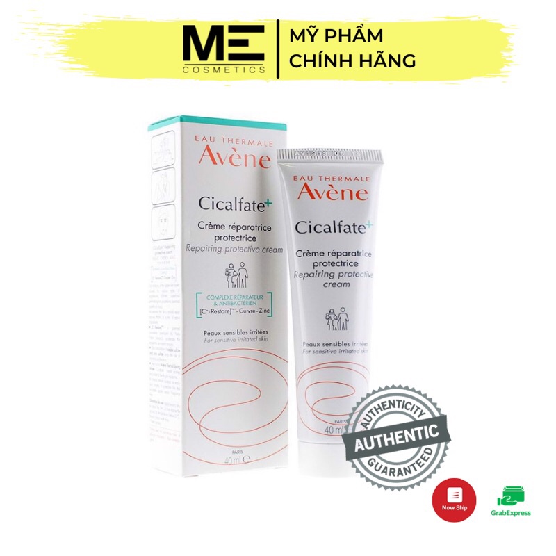 Kem dưỡng tái tạo, phục hồi da Avene Cicalfate Repair Cream 40ml