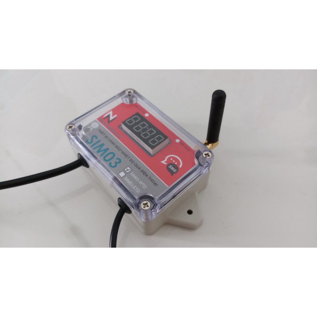 Đo và cảnh báo nhiệt độ, cảnh báo mất điện qua điện thoại