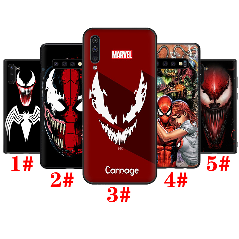 MARVEL Ốp Lưng Silicone In Hình Venom Cá Tính Cho Samsung A10 A10S A20 A20S A20E A30 A30S A40 A40S A50 A50S A60