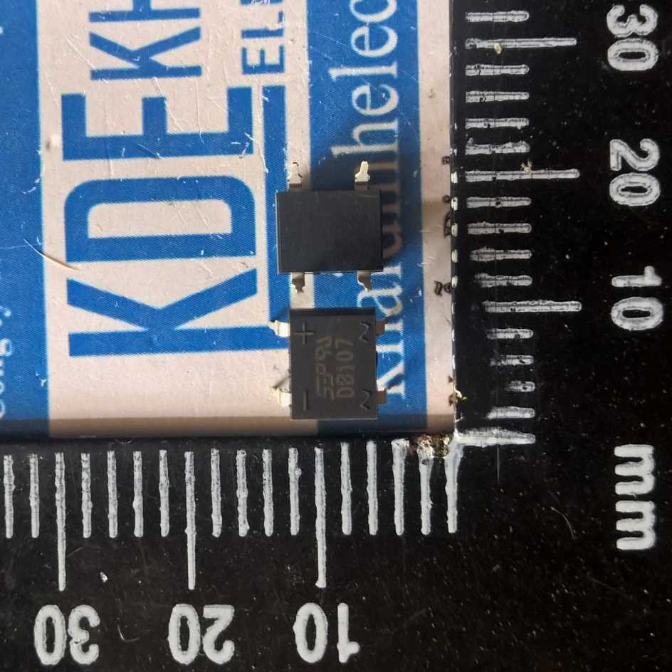20 con cầu diode chỉnh lưu DB107 DIP-4 1A 1000V kde1450