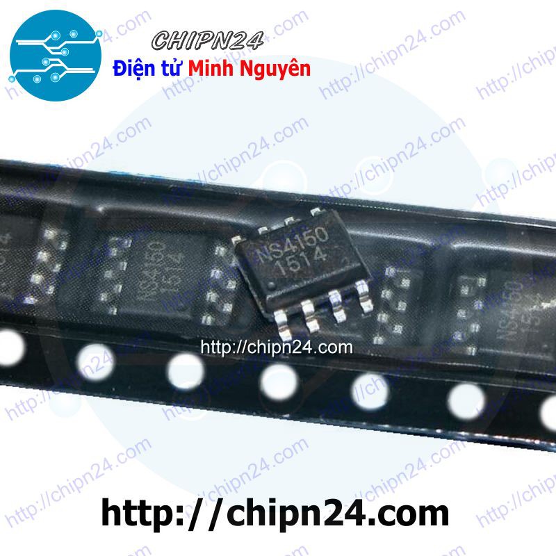 [1 CON] IC NS4150 SOP-8 3W (SMD Dán) (4150 3W) (IC khuếch đại âm thanh 3W Mono Class D)