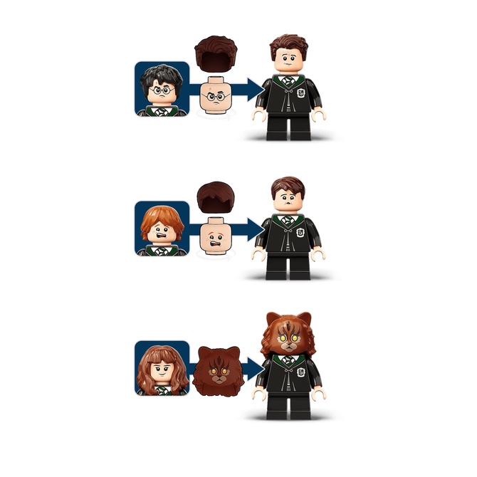 Lego HaHa - Lego Harry Potter - Sự Cố Hoá Hình ở Hogwarts - 76386