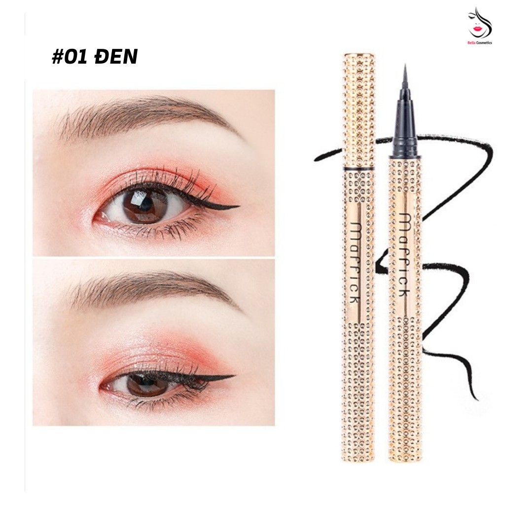 Bút Kẻ Mắt MAFFICK EYELINER GOLDEN Đầu Nhỏ Không Lem | BigBuy360 - bigbuy360.vn
