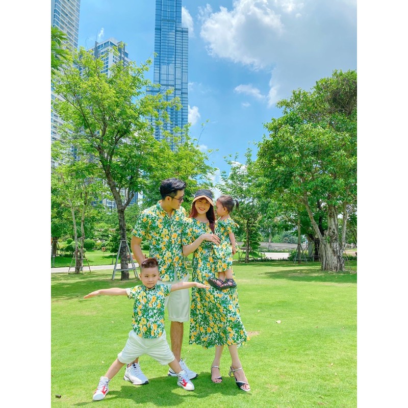 Đồ Gia Đình_ Đồng Phục Đi Biển🏝Mẫu thiết kế yêu lắm các mom ơi💕