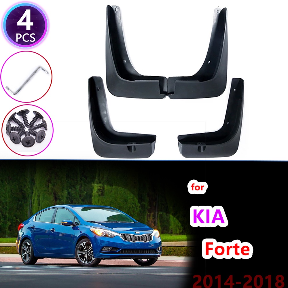FENDER Tấm Chắn Bùn Trước Sau Cho KIA Forte Cerato K3 2014~2018 2015 2016 2017