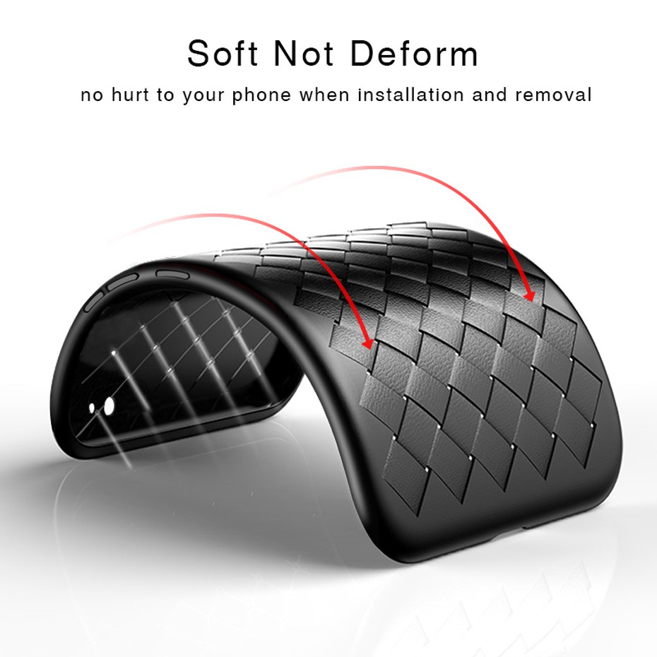 Ốp điện thoại từ TPU mềm kiểu gợn sóng dành cho Redmi 4X Note 4X 5A S2 6 6A 3S Note 5 pro Redmi 7 7A Note 8 pro