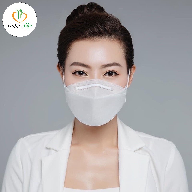 Khẩu trang y tế chống bụi siêu mịn pm 0.25 kháng khuẩn 4 lớp KF94 công nghệ Hàn Quốc - Happy Life for You | BigBuy360 - bigbuy360.vn