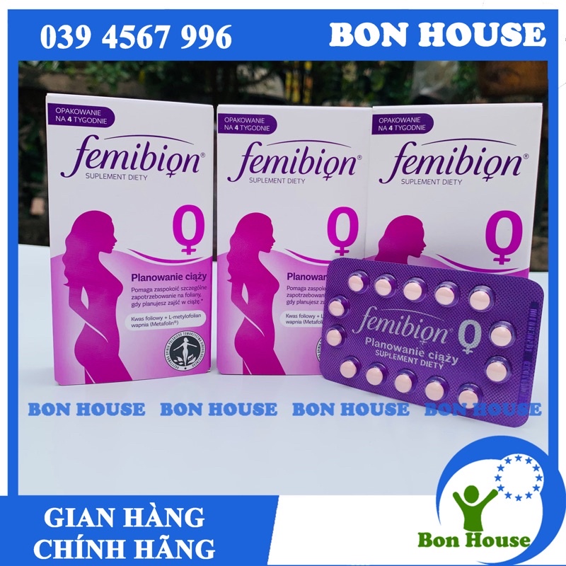 Femibion Số 0 dành cho chuẩn bị mang thai