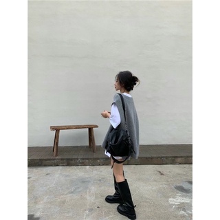 Áo gile len dáng rộng oversize 93009 CHERRYCOCO