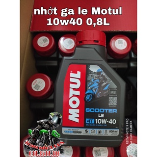 Nhớt Motul Scooter LE 10W40 0.8ML, DÒNG XE GA