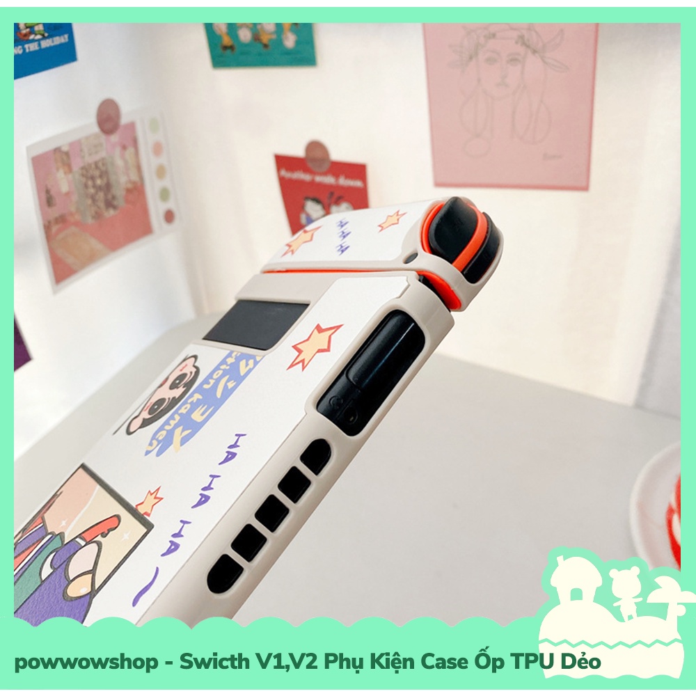 [Sẵn VN - Hỏa Tốc] Switch V1,V2 Phụ Kiện Case Ốp TPU Dẻo Cho Máy Game Cầm Tay Nintendo Switch V1,V2 Ultraman